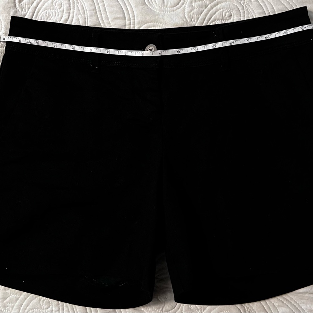 The Limited Black High Waist Streamlined Shorts